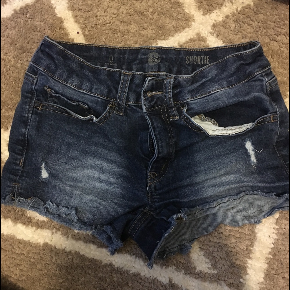 jean shorts